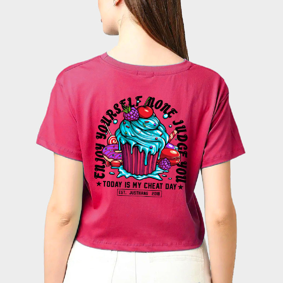 CROP TOP CUP CAKE- JUSTHANG