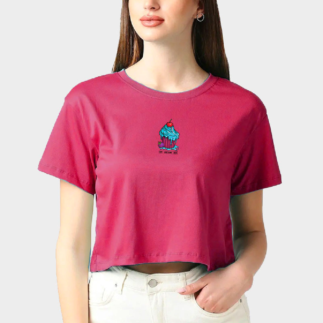 CROP TOP CUP CAKE- JUSTHANG