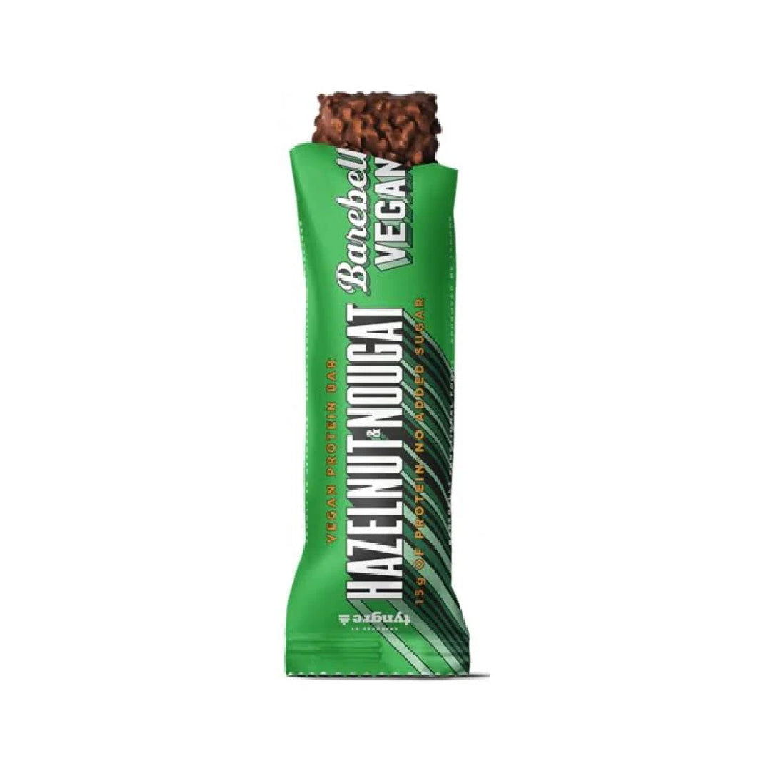 BAREBELLS - VEGAN PROTEIN BAR HAZELNUT NOUGAT