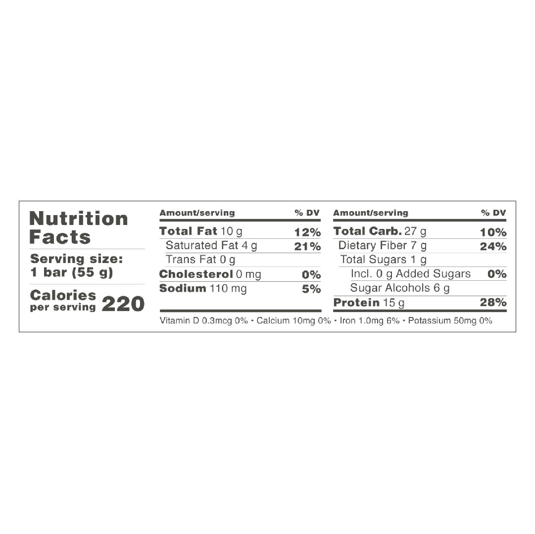 BAREBELLS - VEGAN PROTEIN BAR HAZELNUT NOUGAT