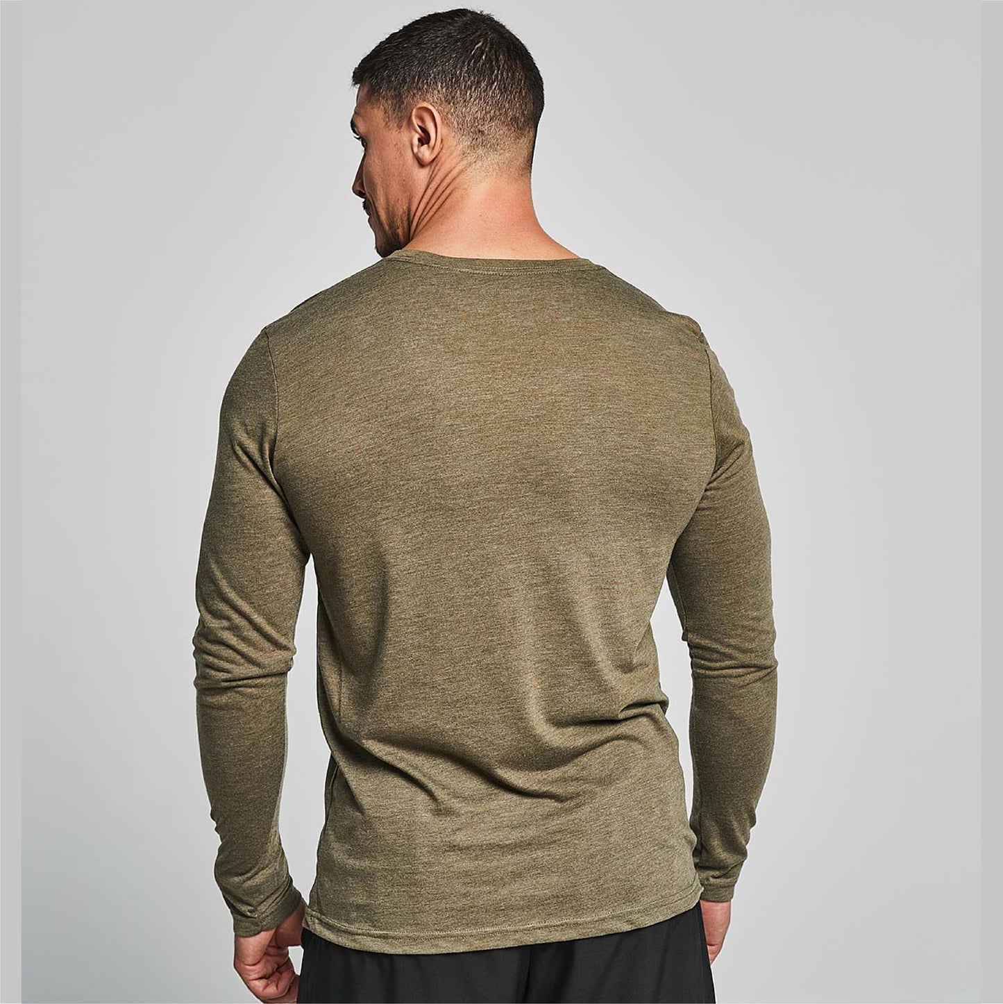 T-SHIRT MANCHES LONGUES NOMADE - MILITARY GREEN - UNCHAINED